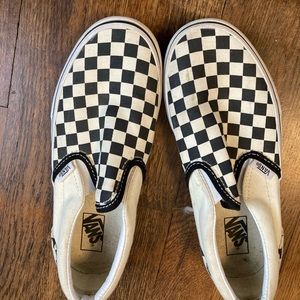 Checkerboard Slip on Vans youth 4 Unisex